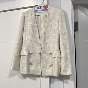 Zara Cream Blazer